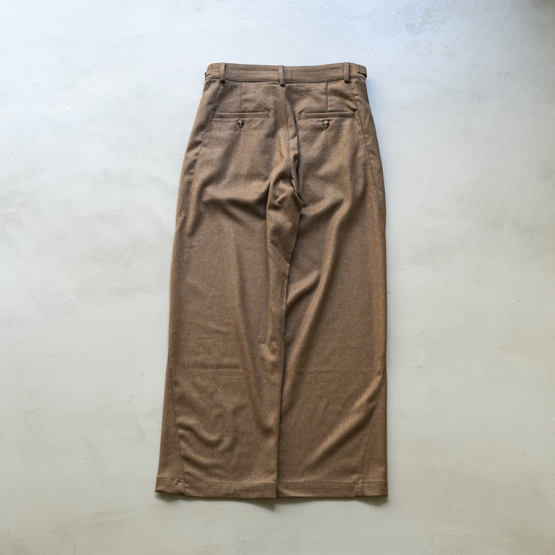 【1週間以内にお届け】Wool Like Trousers B5036