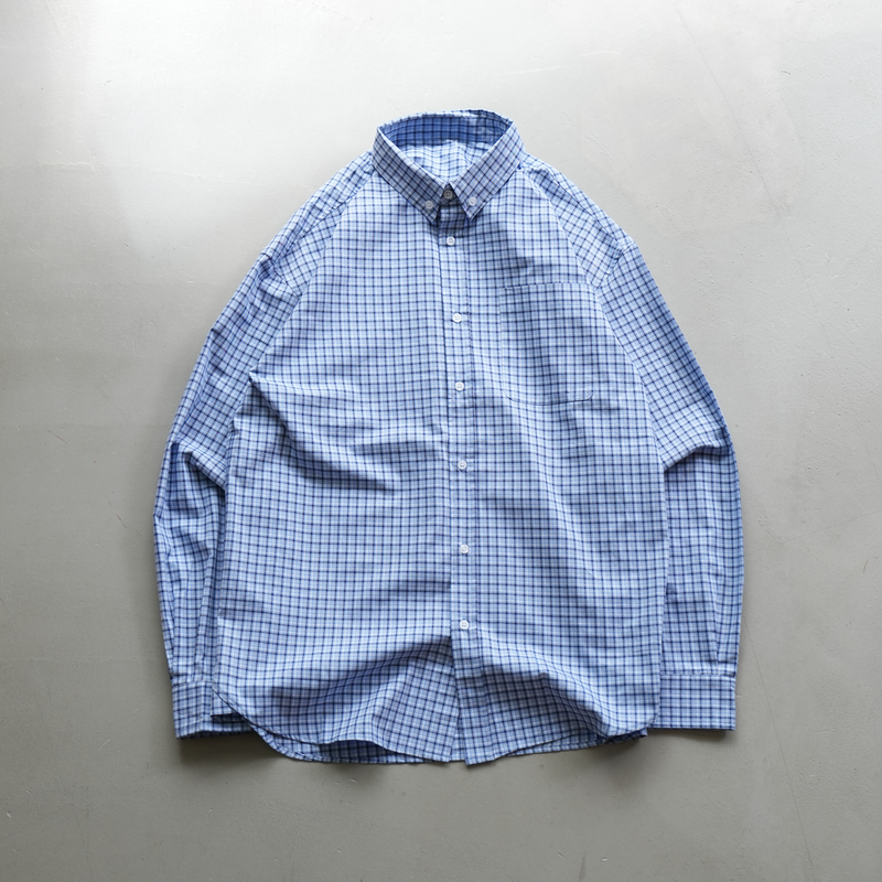 【1週間以内にお届け】COTTON CHECK SHIRTS B4997