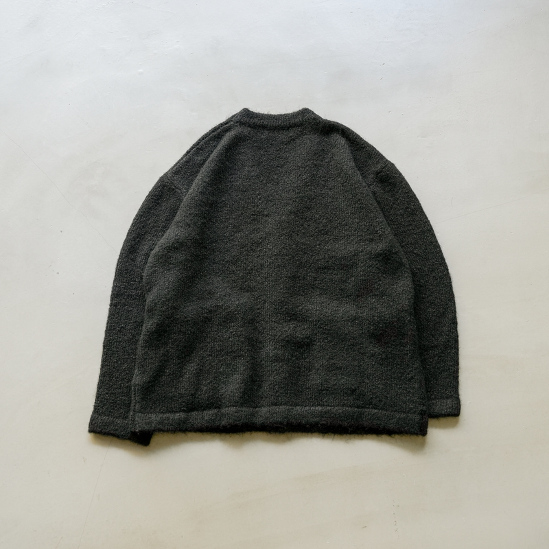 【1週間以内にお届け】Wool blend cardigan B5007