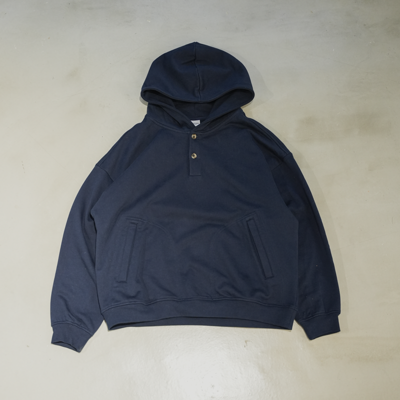 【一部予約販売】Heavyweight Half Snap Hoodie B5038