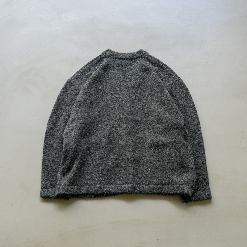 【1週間以内にお届け】Wool blend cardigan B5007