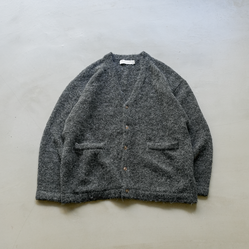 【1週間以内にお届け】Wool blend cardigan B5007