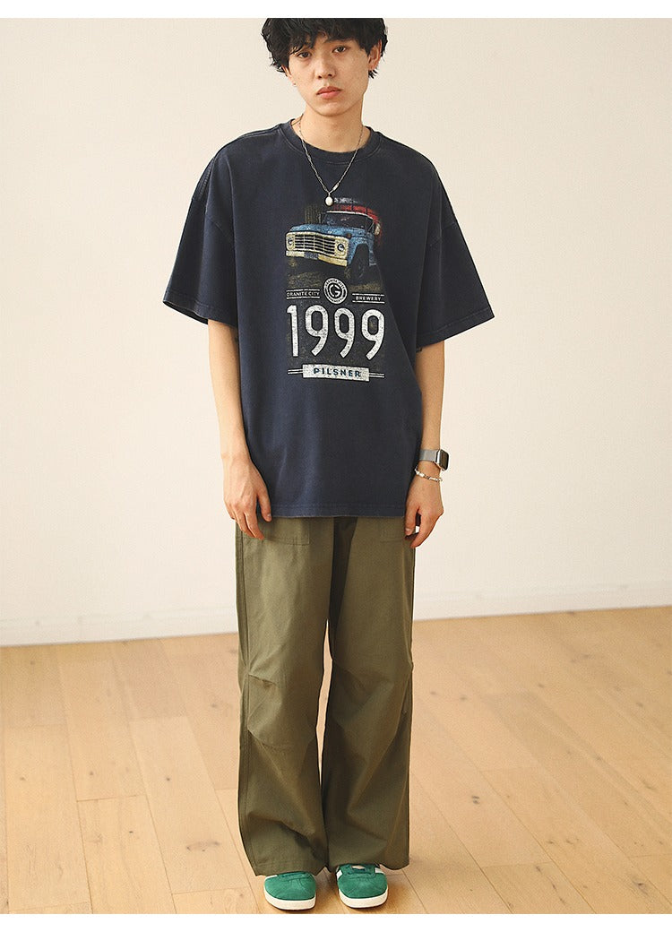 mcmxciii ヴィンテージプリントTシャツ B2536