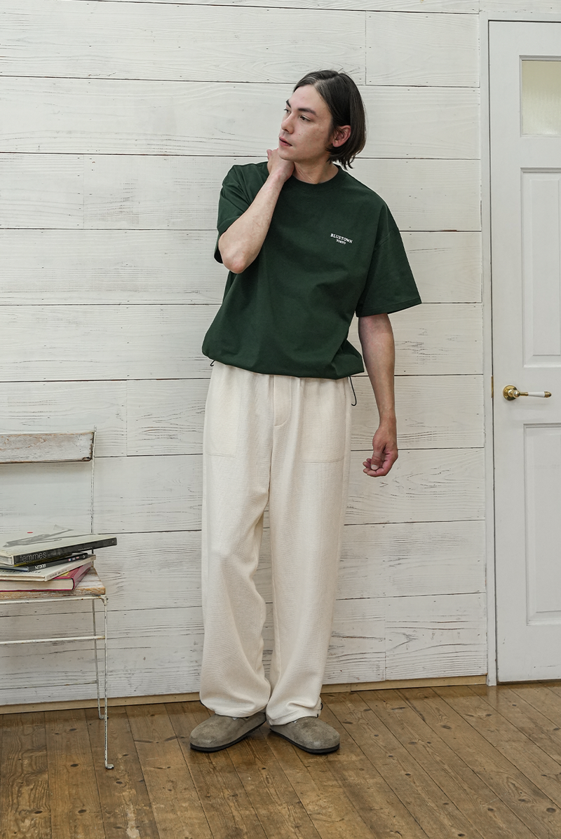 [Partial pre-order sale] BLUETOWN WAFFLE PANTS B4011