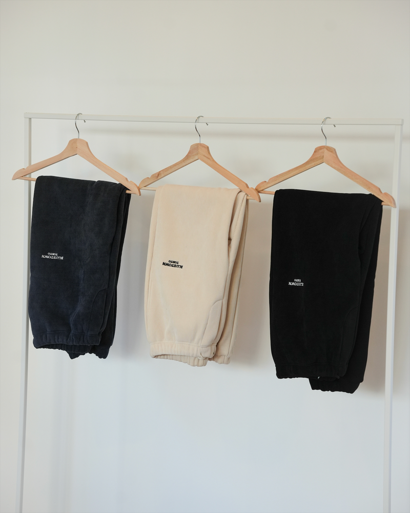 [Delivery within 1 week] BLUETOWN Corduroy Sweatpants B2988 