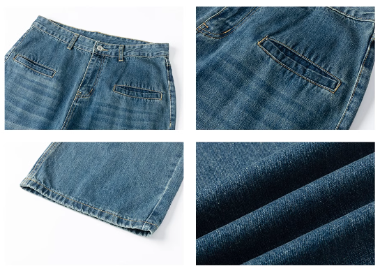 CountryMoment Washed Straight Denim Pants B3562