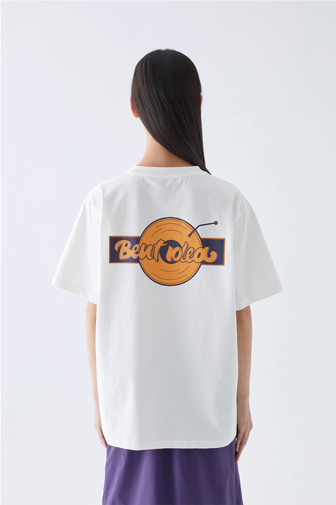 BENTIDEA 设计印花T恤 B3844