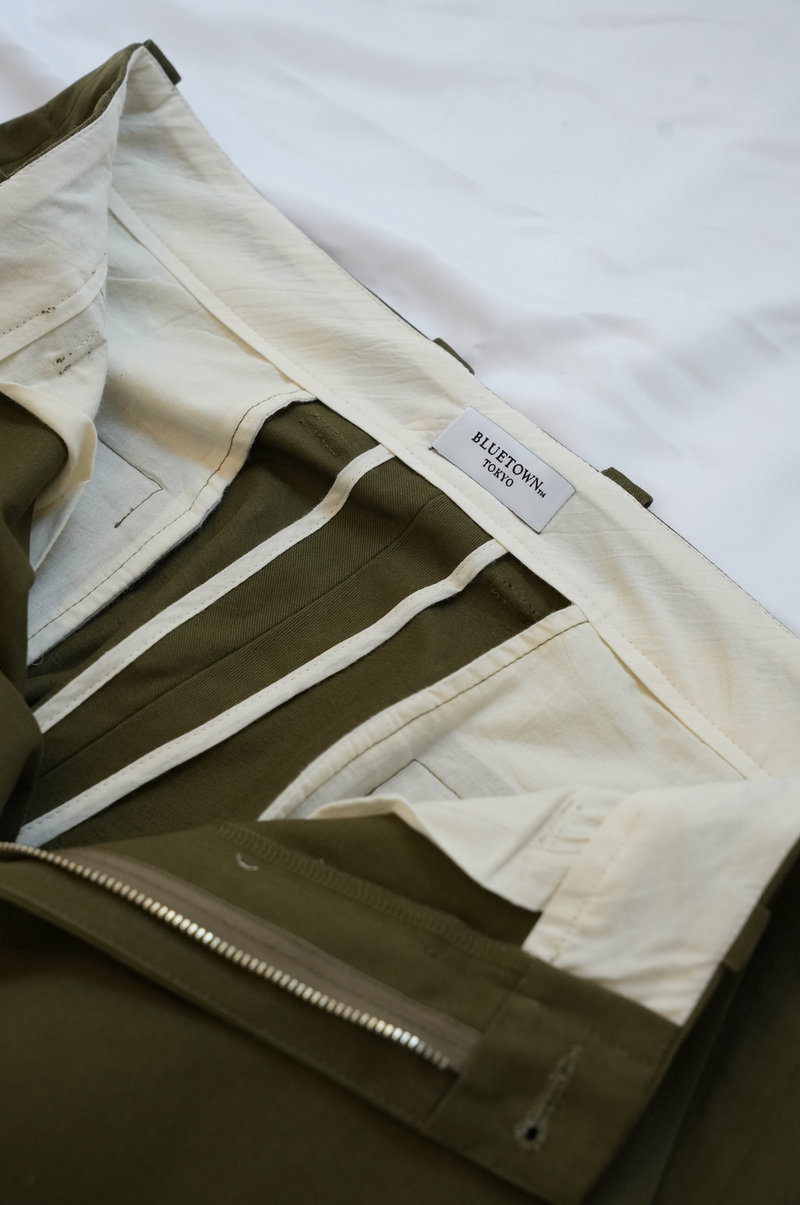 [Limited Sale - Delivery within 1 week] BLUETOWN BASIC CHINO PANTS B4018