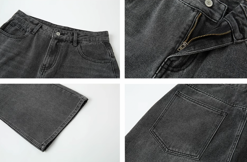[Delivery within 1 week] CountryMoment Washed Straight Denim Pants B3899