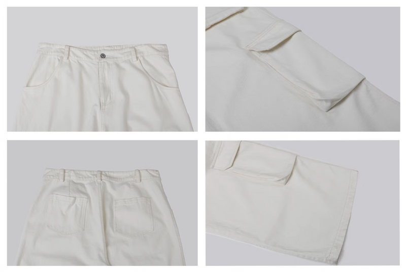 CountryMoment Multi-Pocket Cotton Pants B4152