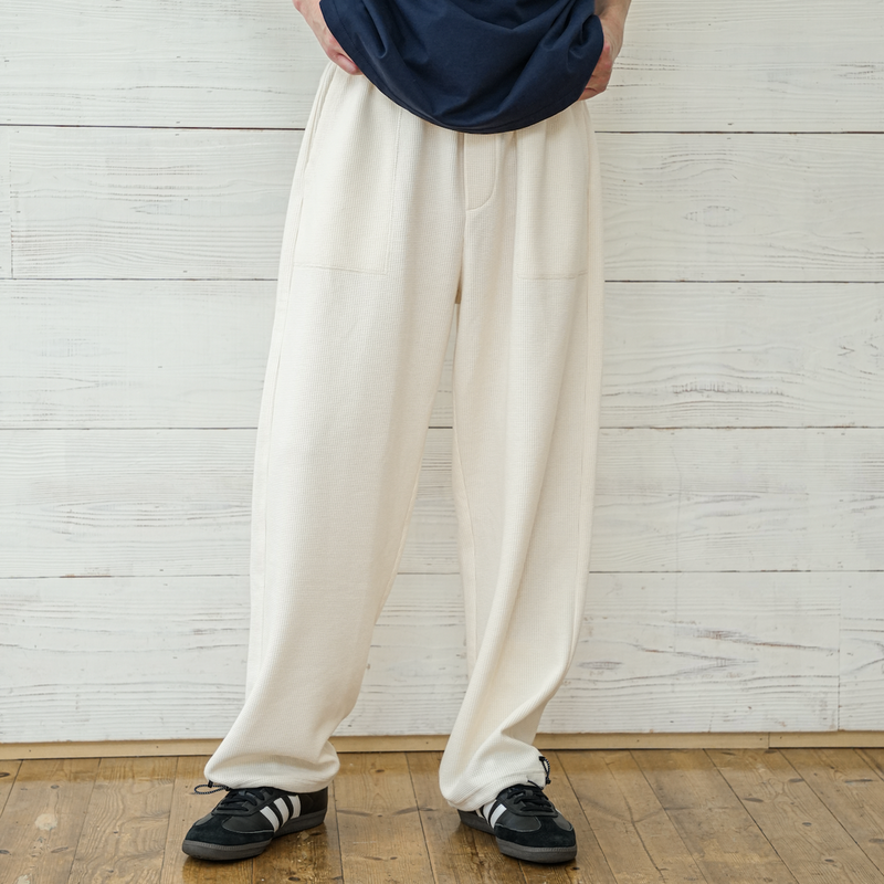 [Partial pre-order sale] BLUETOWN WAFFLE PANTS B4011