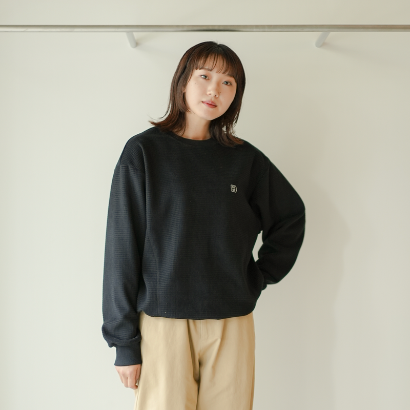 【1週間以内にお届け】 Corduroy Sweatshirt B4998