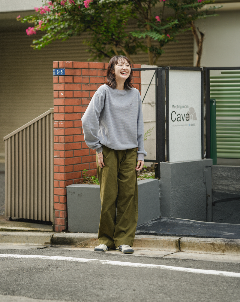 【一部予約販売】 Corduroy Sweatshirt B4998