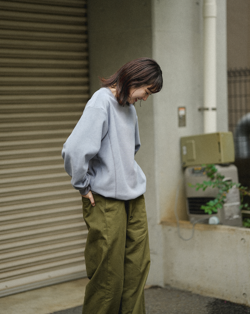 【一部予約販売】 Corduroy Sweatshirt B4998