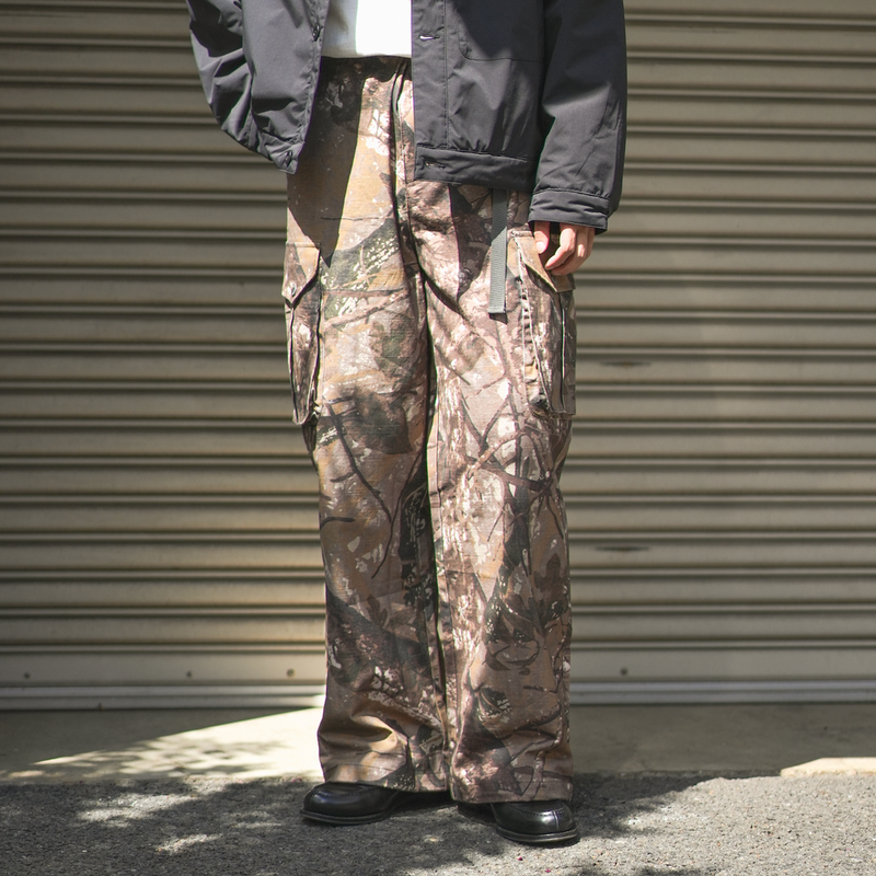 【1週間以内にお届け】Military Camo Pants B5037