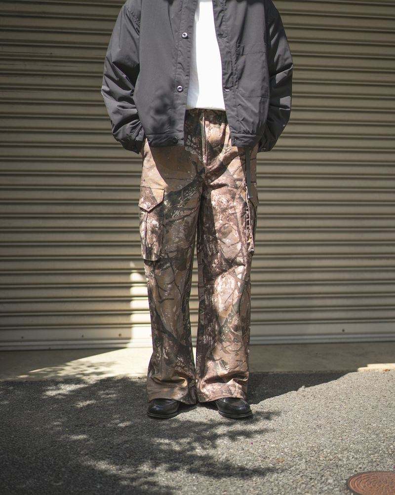 【1週間以内にお届け】Military Camo Pants B5037