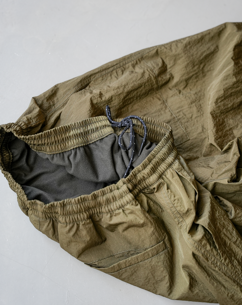 【1週間以内にお届け】 FLEECE NYLON PANTS B5021