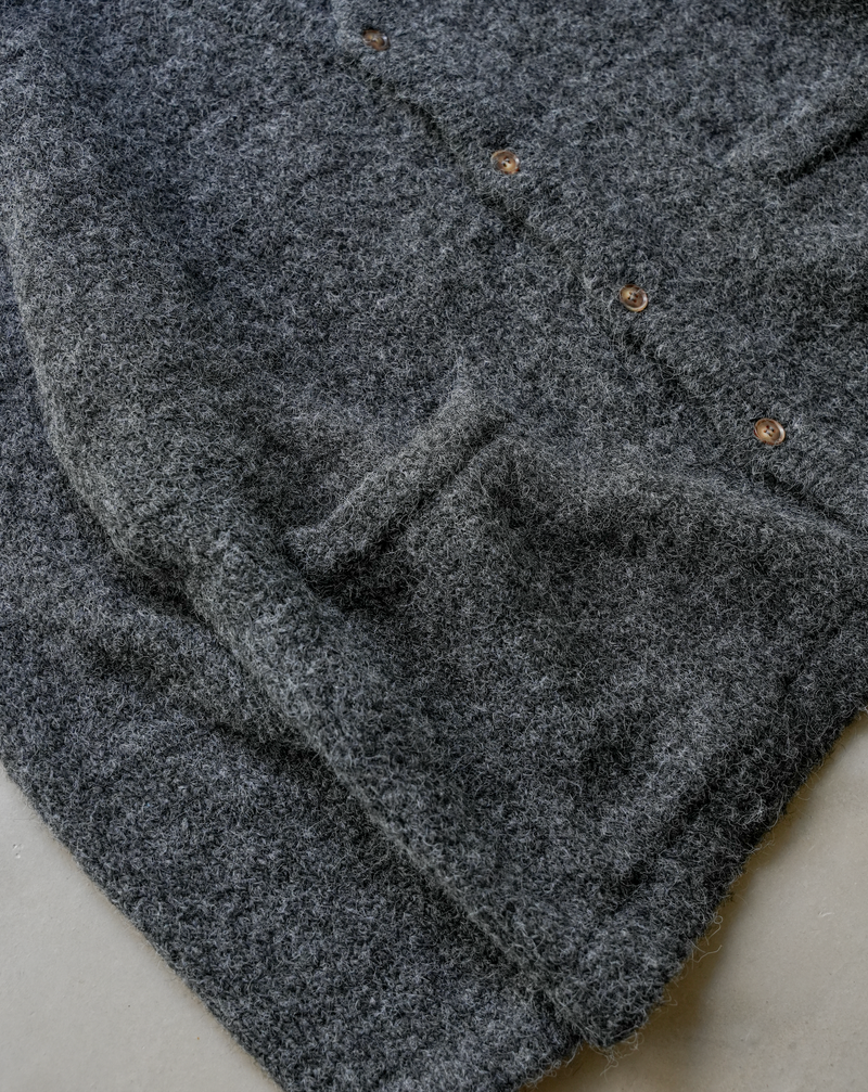 【1週間以内にお届け】Wool blend cardigan B5007