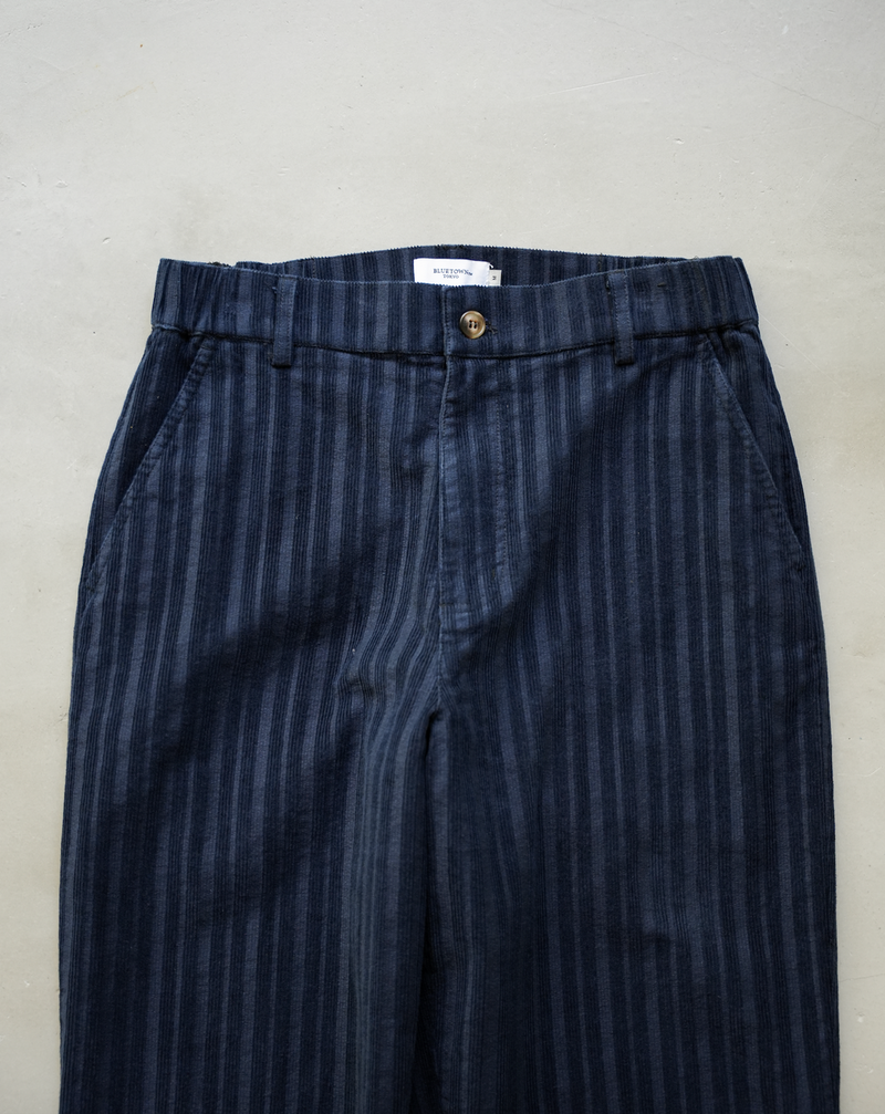 【1週間以内にお届け】 Corduroy Striped Pants B5035