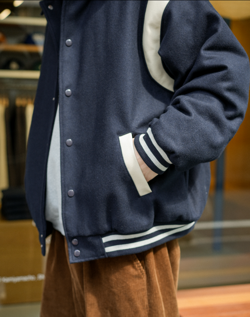 【1週間以内にお届け】WOOL STADIUM JACKET B5017