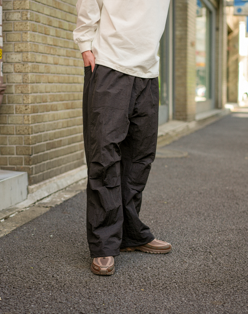 【1週間以内にお届け】 FLEECE NYLON PANTS B5021