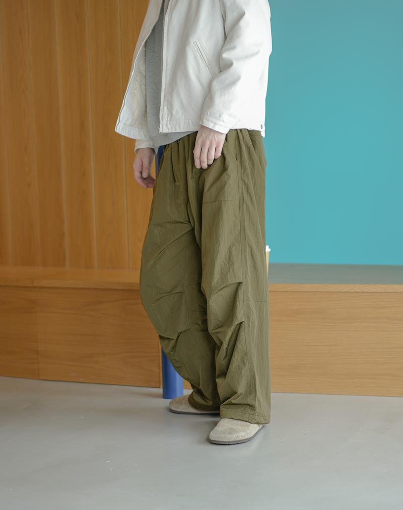 【1週間以内にお届け】 FLEECE NYLON PANTS B5021