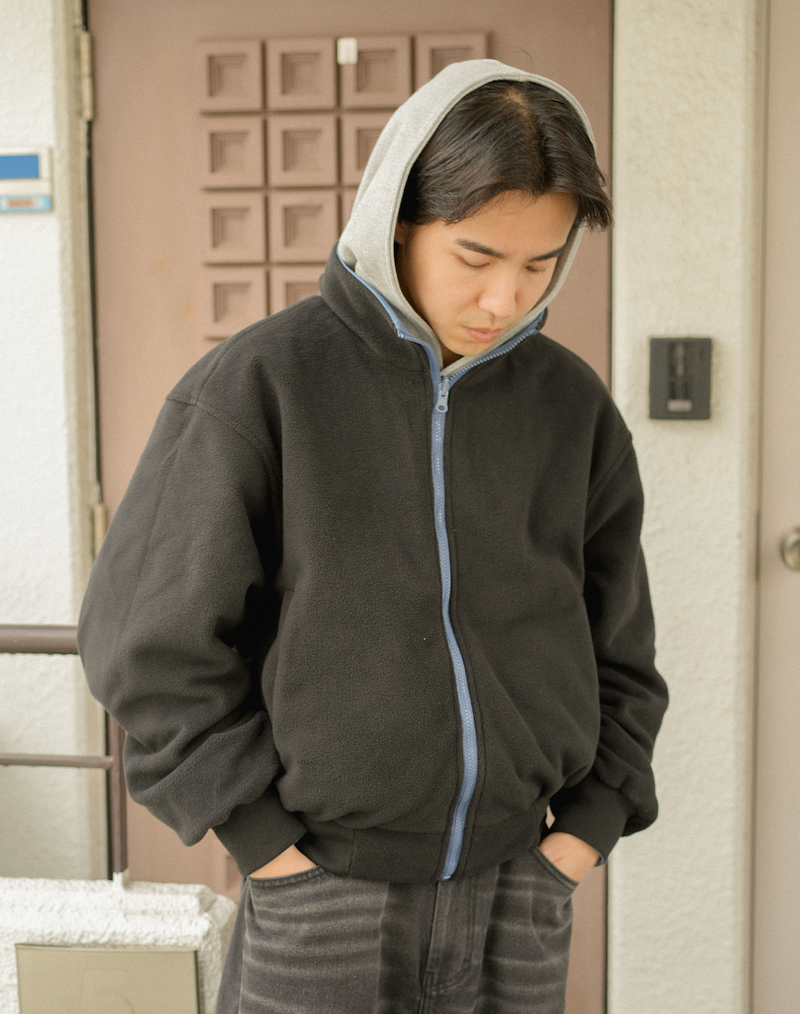 [Delivery within 1 week] CountryMoment Reversible Fleece Jacket B3032