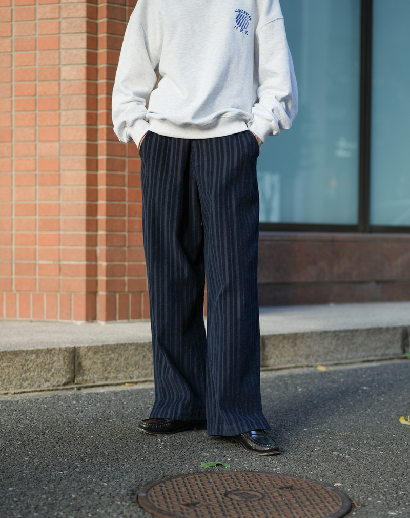 【Sサイズ予約販売】 Corduroy Striped Pants B5035