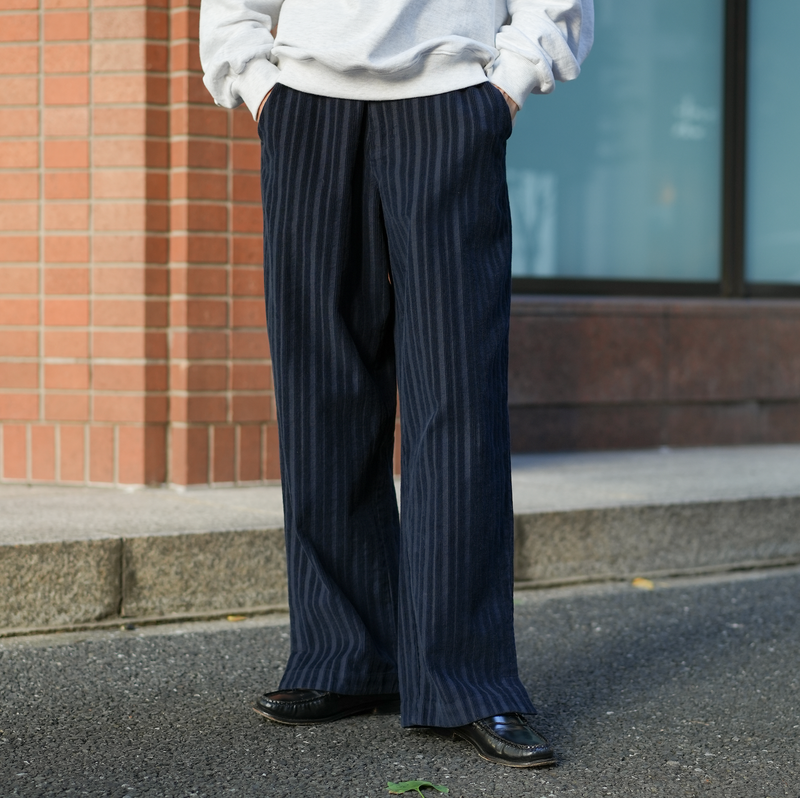 【Sサイズ予約販売】 Corduroy Striped Pants B5035