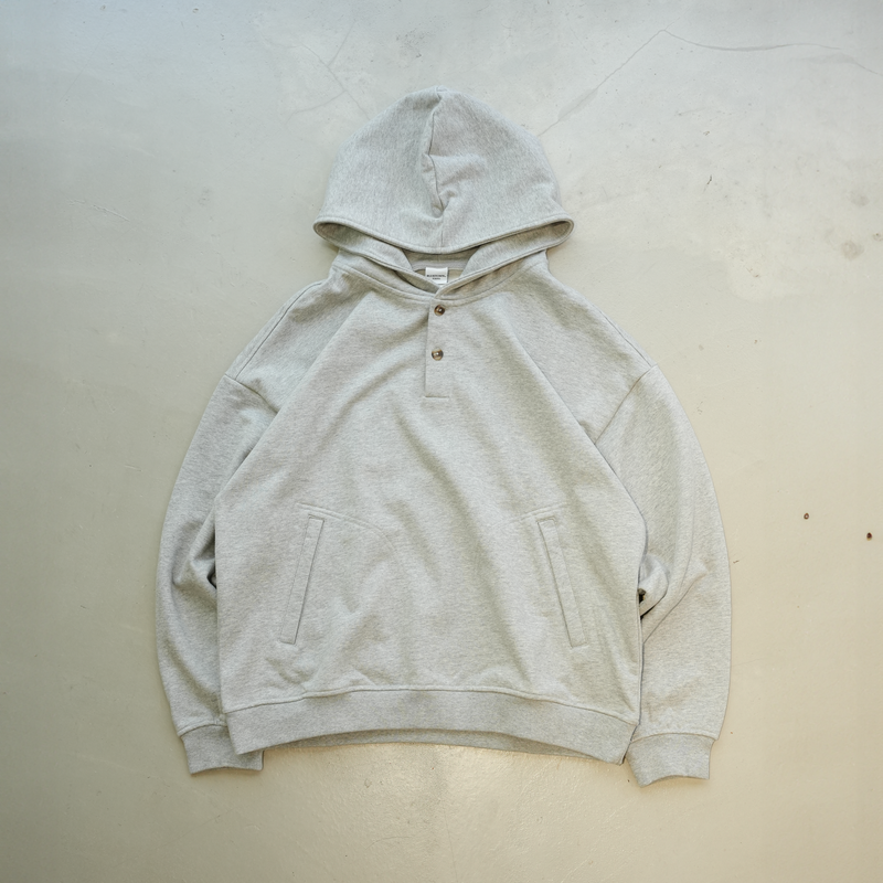 【一部予約販売】Heavyweight Half Snap Hoodie B5038