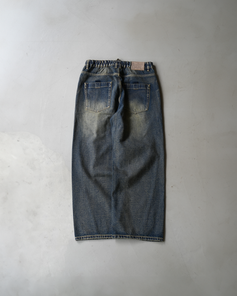 [Delivered within 1 week] NOTHOMMEMBLUE Washed Jeans B1063