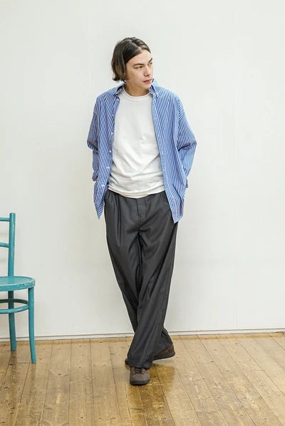 [Delivered within 1 week] BLUETOWN Split Line Twill Pants B4006