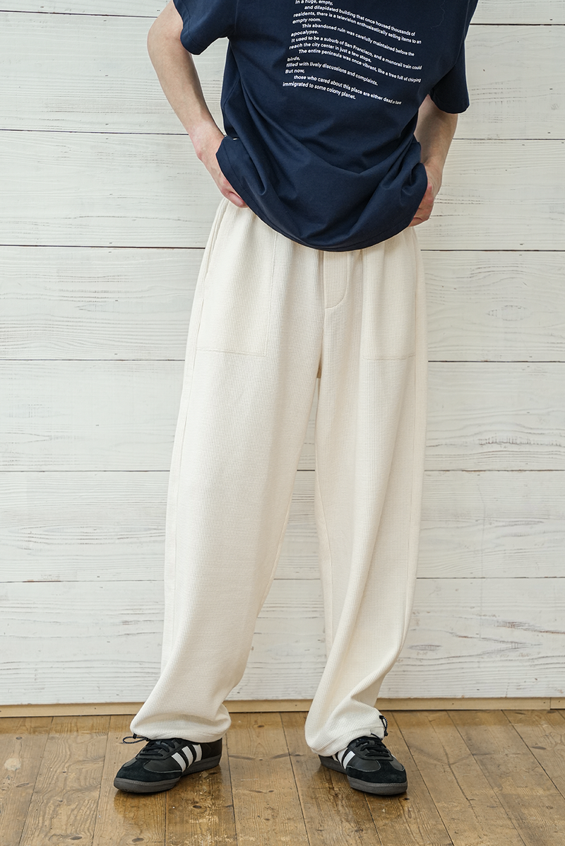 [Partial pre-order sale] BLUETOWN WAFFLE PANTS B4011