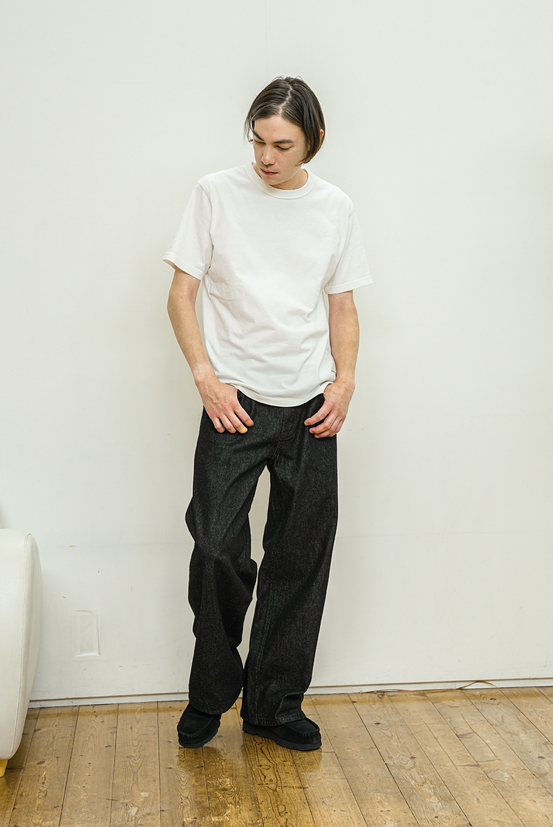 [Delivery within 1 week] EviStub Relaxed Fit Straight Denim B1542