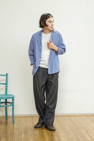 [Delivered within 1 week] BLUETOWN Split Line Twill Pants B4006