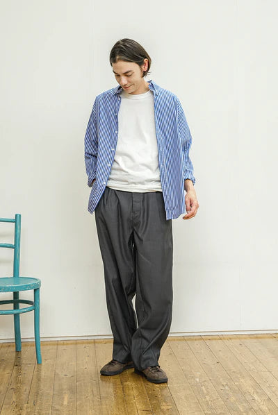 [Delivered within 1 week] BLUETOWN Split Line Twill Pants B4006