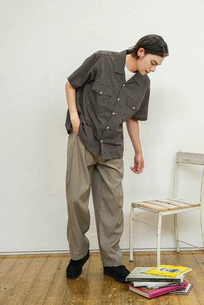 [Delivered within 1 week] BLUETOWN Split Line Twill Pants B4006