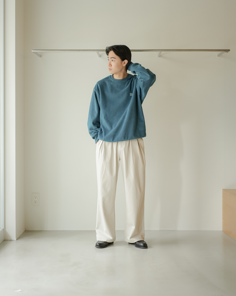 【一部予約販売】 Corduroy Sweatshirt B4998