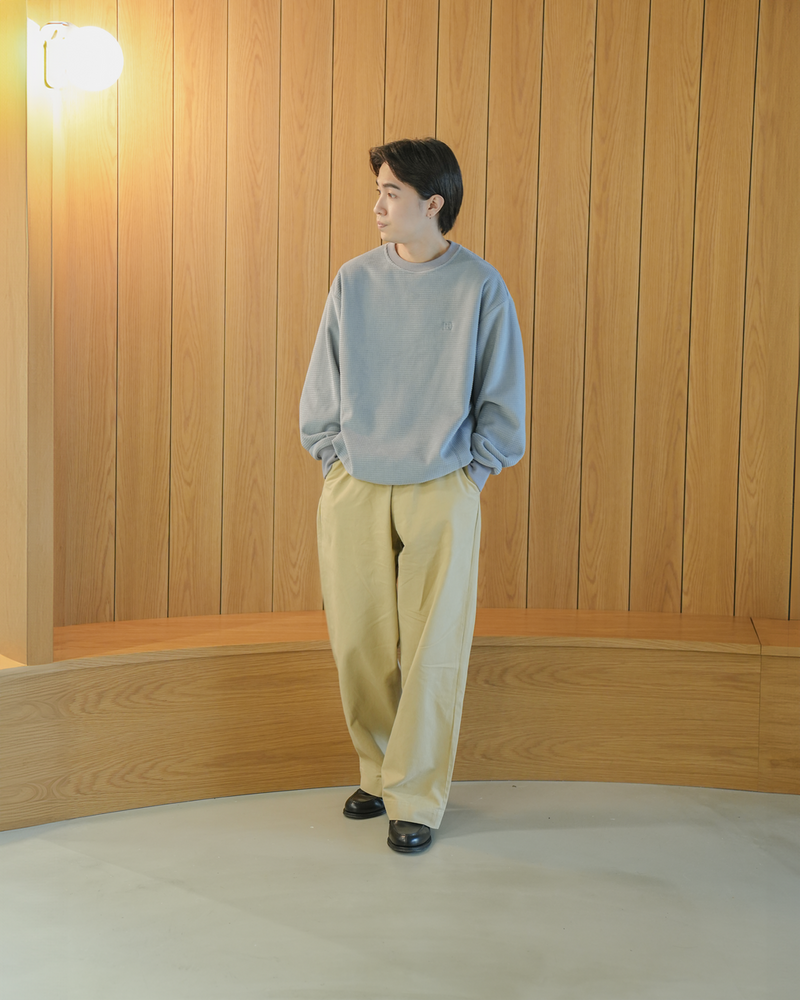 【一部予約販売】 Corduroy Sweatshirt B4998