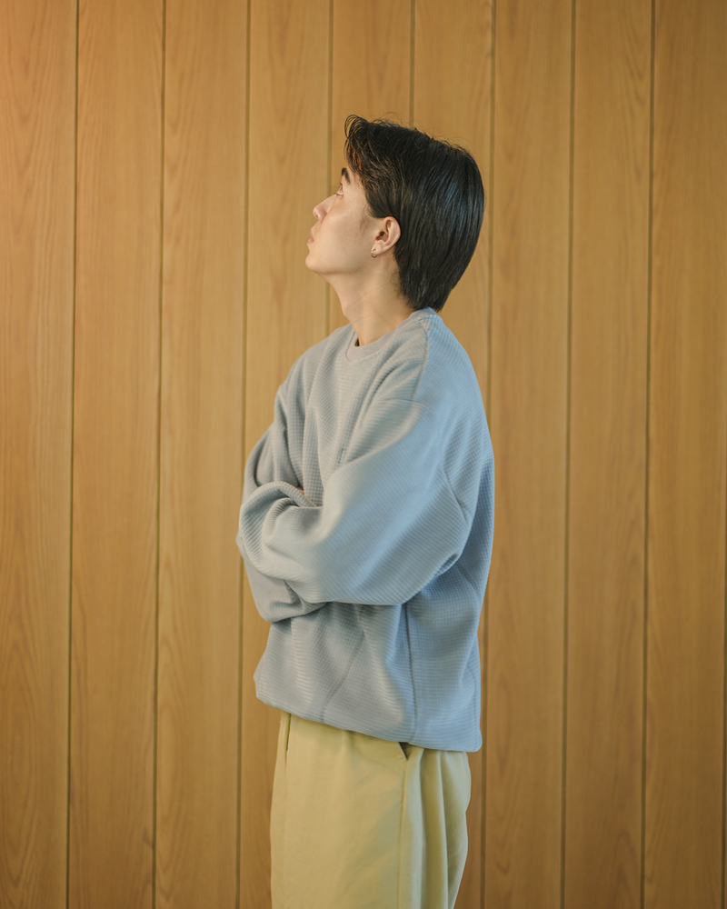 【一部予約販売】 Corduroy Sweatshirt B4998