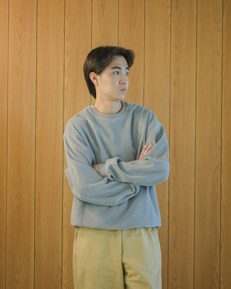 【一部予約販売】 Corduroy Sweatshirt B4998