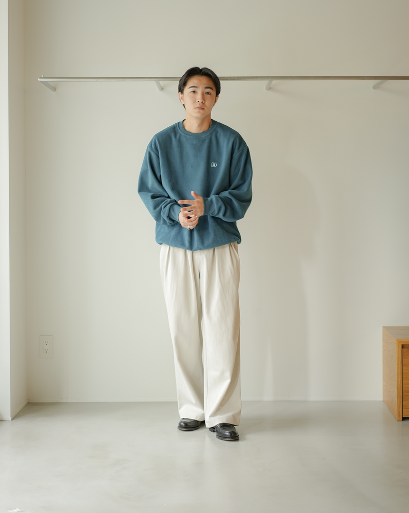 【一部予約販売】 Corduroy Sweatshirt B4998