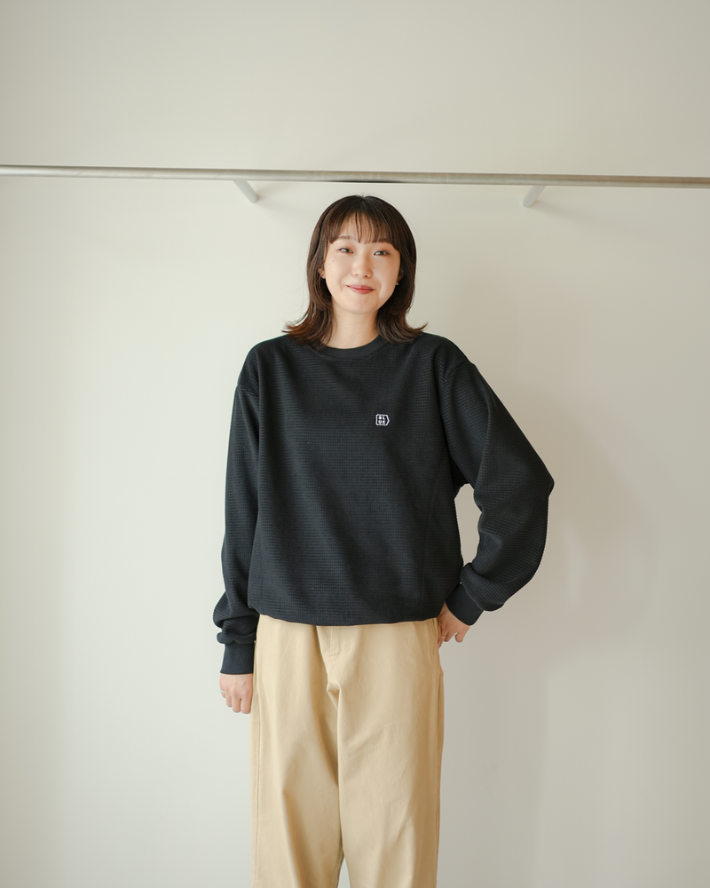 【一部予約販売】 Corduroy Sweatshirt B4998