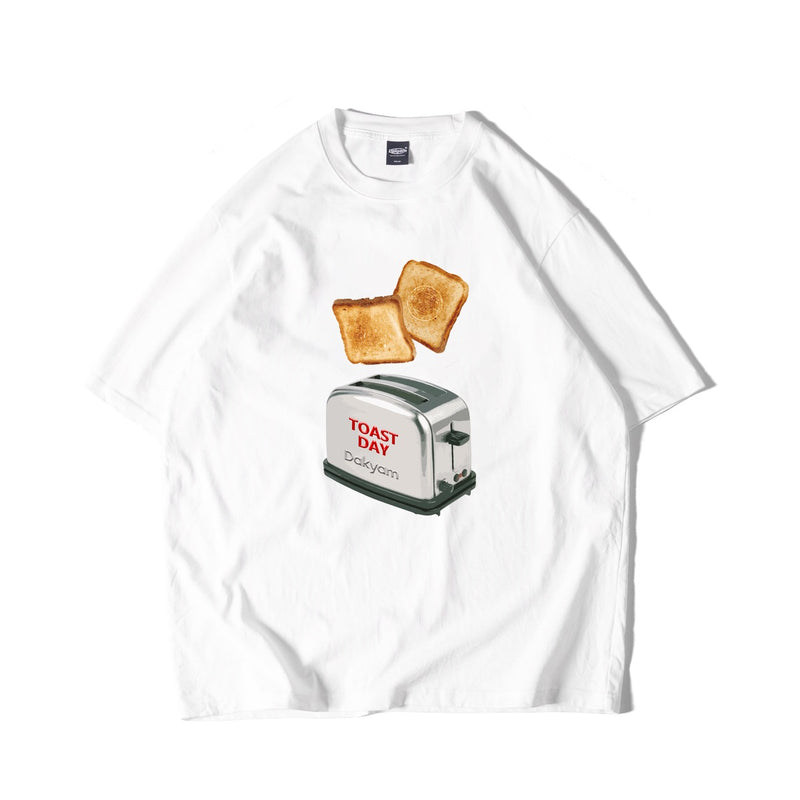 DAKYAM Toast Print T-shirt B2586