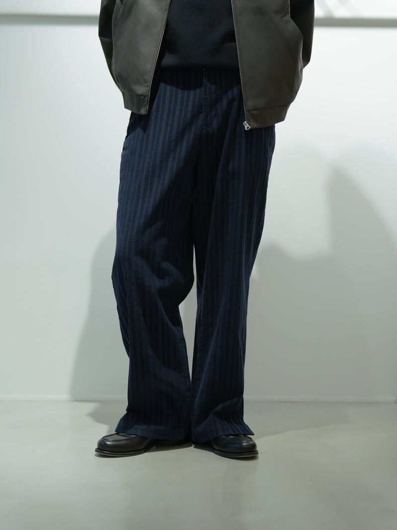 【1週間以内にお届け】Corduroy Striped Pants B5035