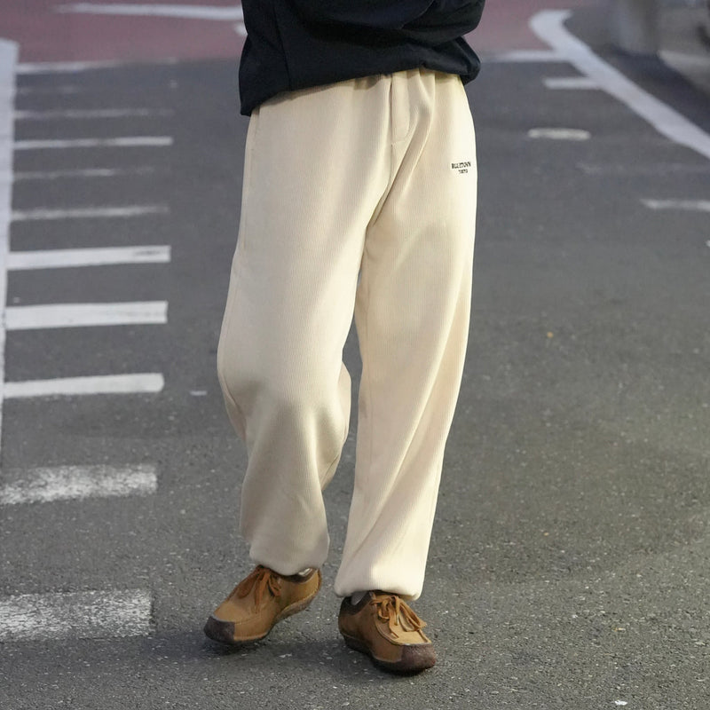 [Delivery within 1 week] BLUETOWN Corduroy Sweatpants B2988 