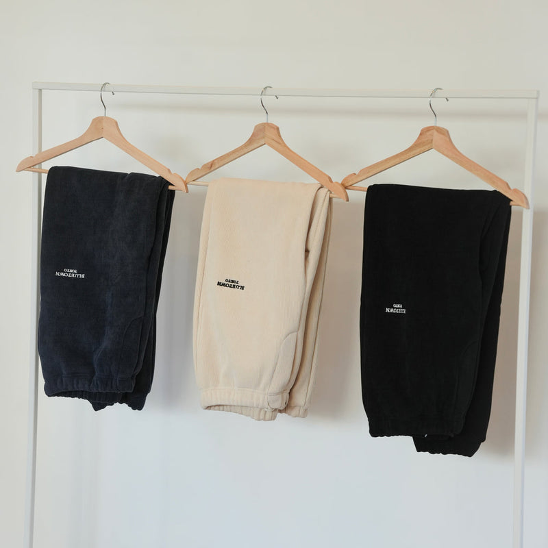 [Delivery within 1 week] BLUETOWN Corduroy Sweatpants B2988 