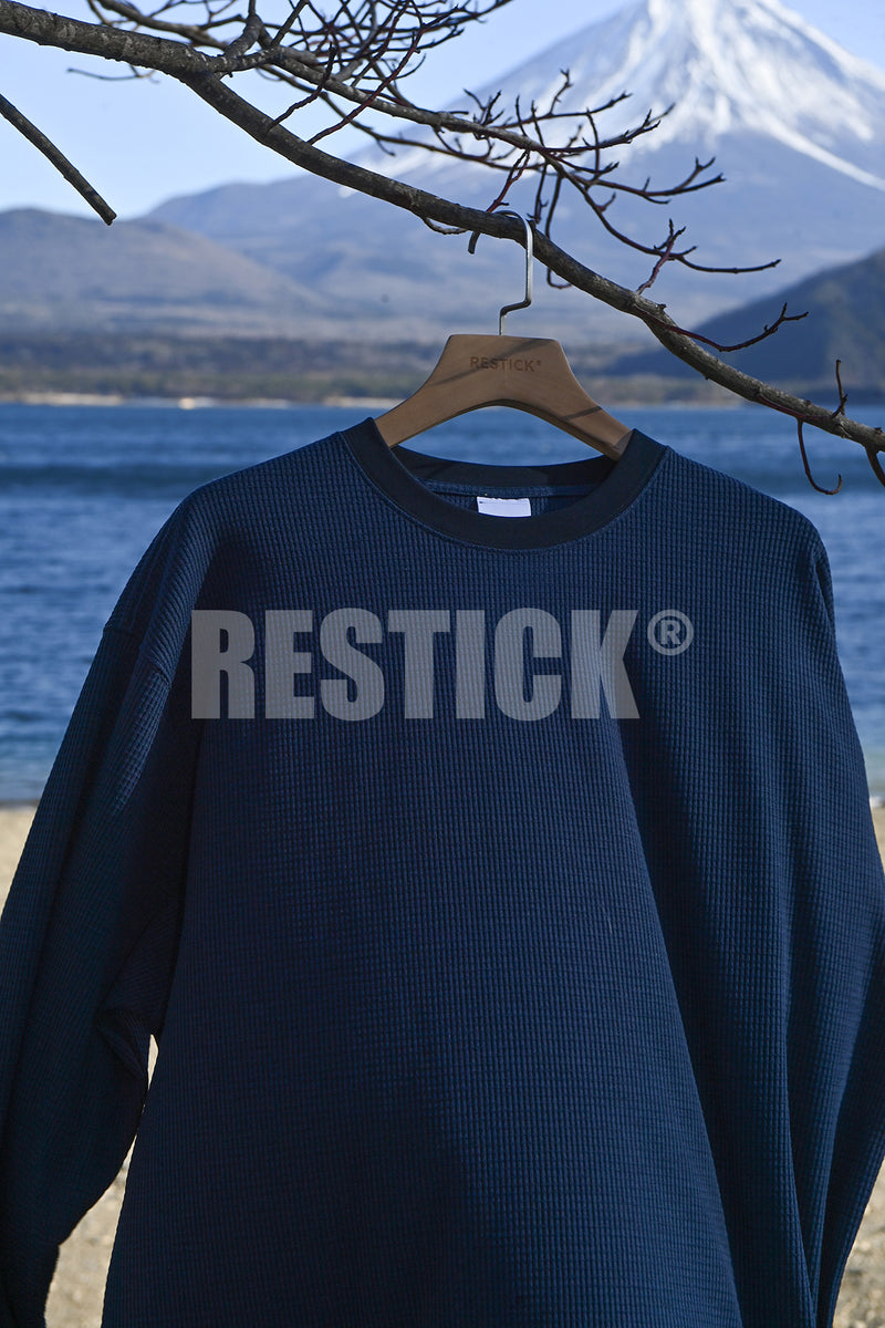 RESTICK x STRETCH™ Waffle Long Sleeve T-Shirt B3795