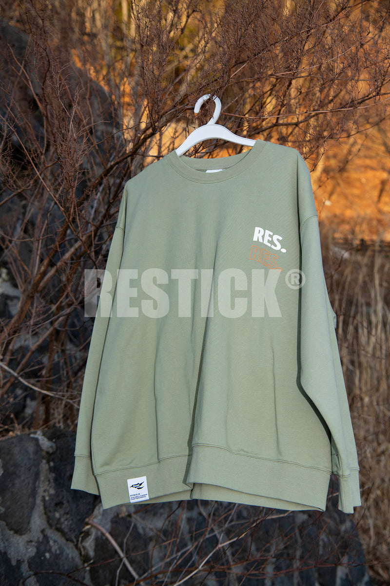 RESTICK Relaxed Fit Sweatshirt B3796