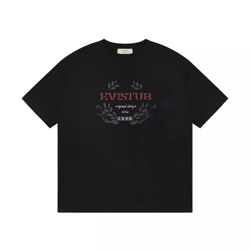 EviStub レトロデザインTシャツ B3939